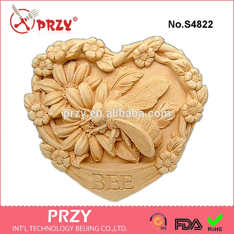 S4822 PRZY Garden Bee Silicone Soap Mold Silicone Mold For Soap Food Grade Soap Mold