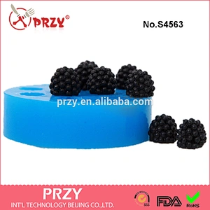 S4563 Mulberry 3d silicone molds for soap handmade silicone soap mold