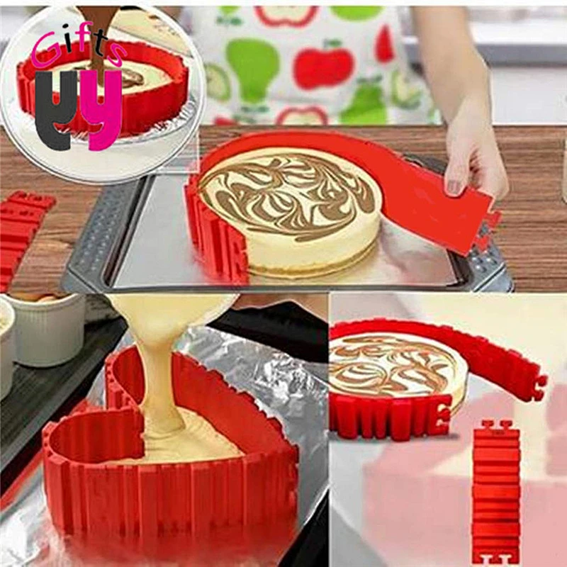 Food grade silicon mold for cake baking tools DIY Multi-shape cake silicone mold  Kitchen Accessories