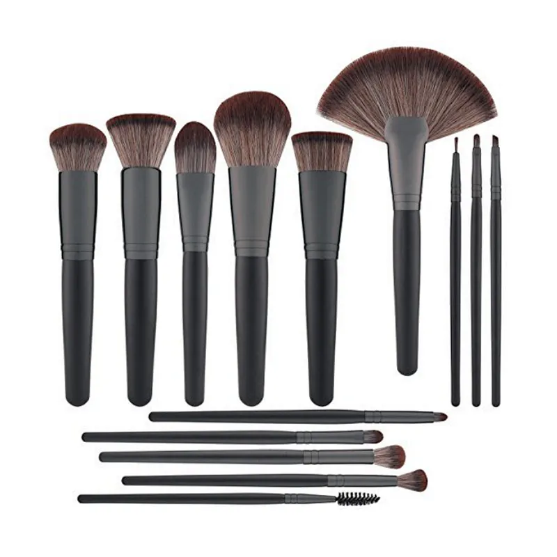 14pcs professional best beauty cosmetic makeup brush set