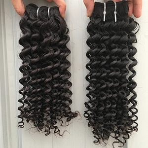 The best selling style natural curly hair 100% cuticle aligned hair wholesales virgin burmese hair
