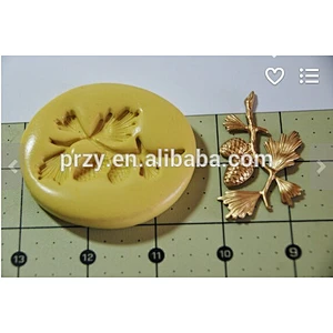2015 hotsale Pine Tree fondant silicone cake mold