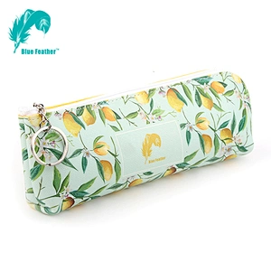 Kids pu leather pencil bag and pencil case factory