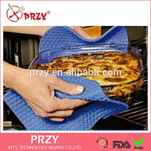 Hot sale honeycomb shape silicone Insulation mat