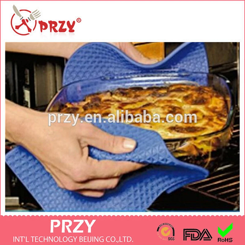 Hot sale honeycomb shape silicone Insulation mat