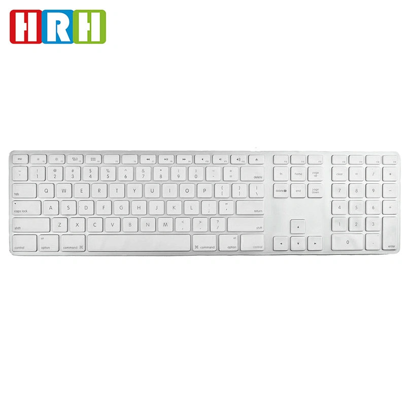 Numeric keypad skin silicone keyboard cover for imac G6 US silicone cover for keyboard for imac