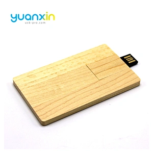 New Gadgets China Cheap Bulk Wooden Business Card Usb Flash Drive 1Gb To 64Gb Usb Credit Card