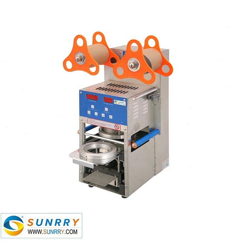 Professional S/S full automatic digital bubble tea paper cup filling and sealing machine