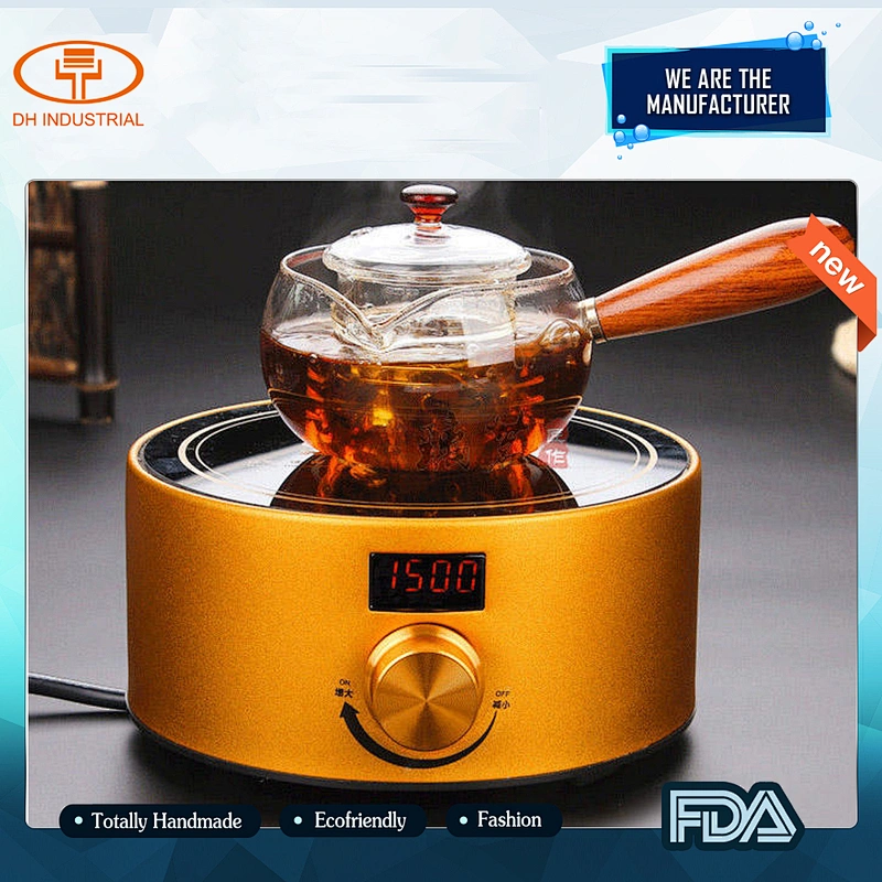 high-temperature glass cups good quality glass tea pots with strainer