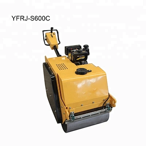 Mini Double Drum Asphalt Roller For Soil Compaction YFRJ-S600C