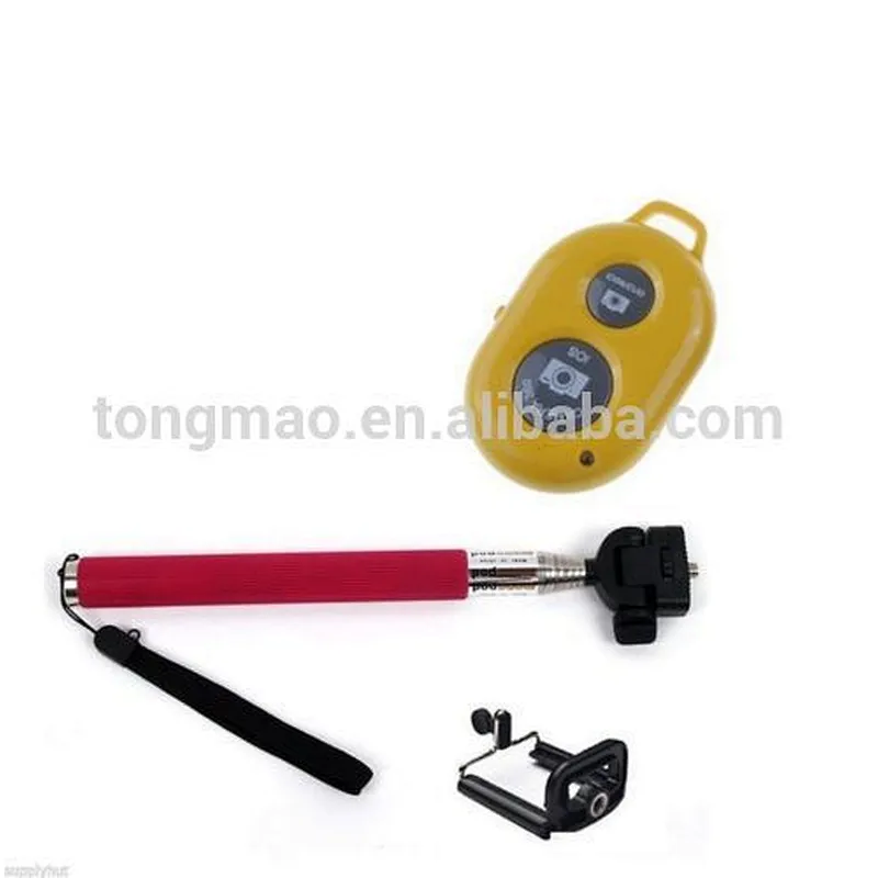 Retractable Self-Portrait bluetooth monopod