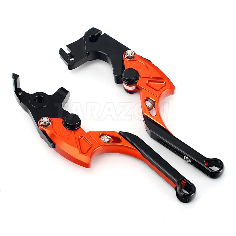 CNC adjustable folding extendable motorcycle brake clutch levers for KTM Duke 200