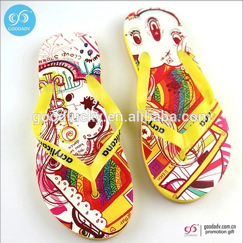 Cheap custom fashion beach flip flop colorful eva foam men flip flop