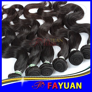 hair extension human hair full cuticle ending body wave virgin hair brazilian human hair extension