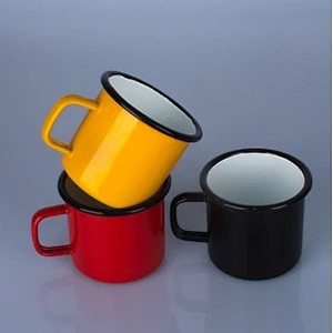 Ceramic enamel cup mark cup