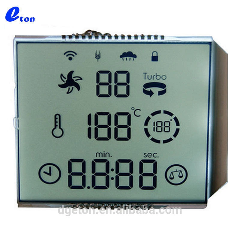 Custom segment LCD display