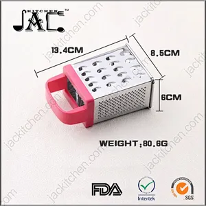 Manual Convenient Stainless Steel Grater With Plastic Box