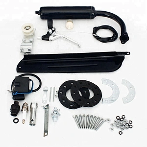 80CC Gas Motor Bike Kit Engine Complete Kit Motorized Bike 2-Stroke