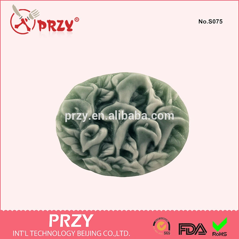 handmade flower silicone molds for soap