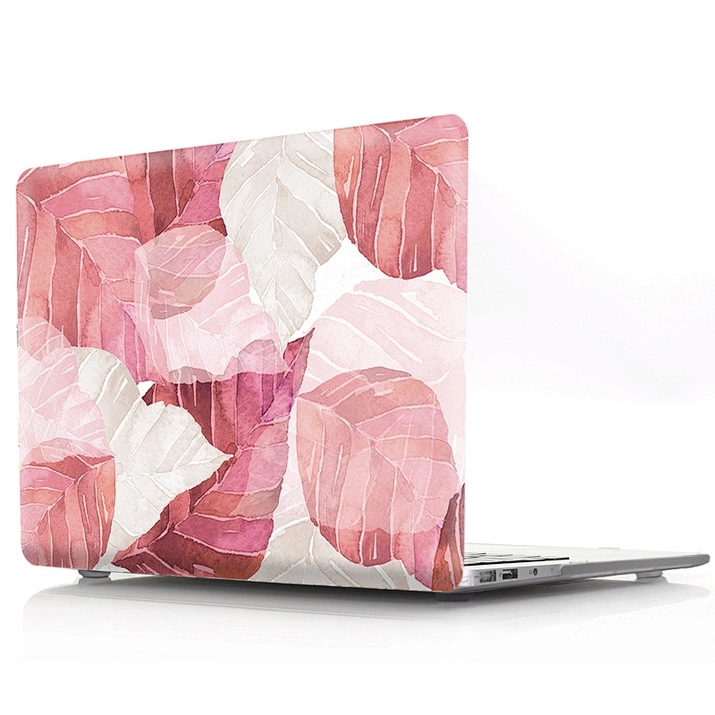 Leaf Design Eco-friendly Laptop Accessory PC Hard Case  For MacBook Air 13 Case a1932 case Newest 2018
