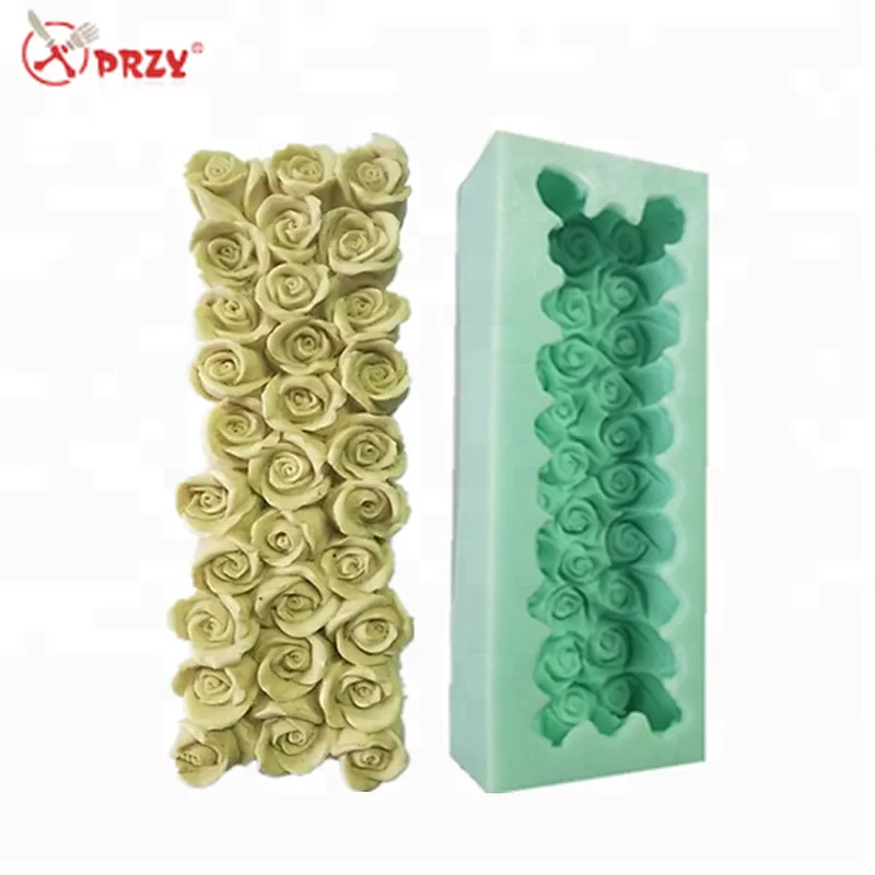 2 0 1 8 big Loaf Soap molds Rose shaped bars of soap mould Rectangular Toast soap silicone Mold