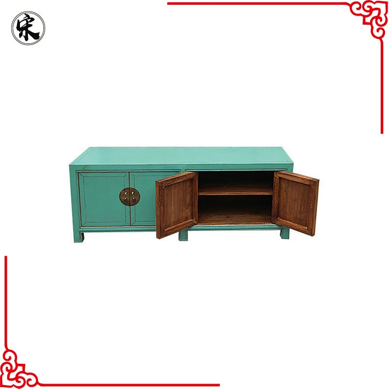 chinese solid wood pine buffet furniture in stores