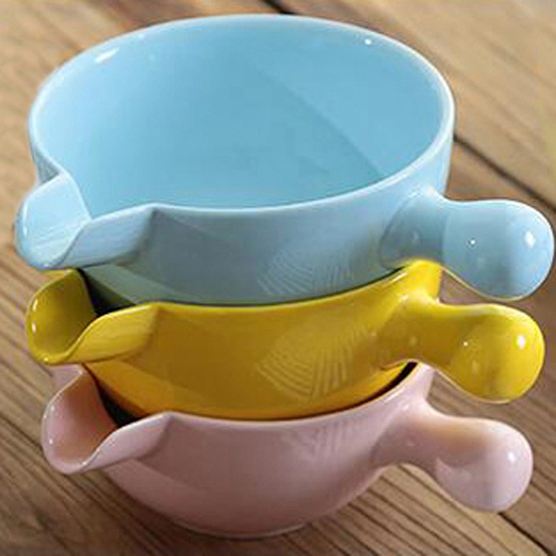 Tableware Lovely Korean Style Ceramic Bowl Home Fruit Salad Vegetable Bowl Porcelain Table Food Bowl