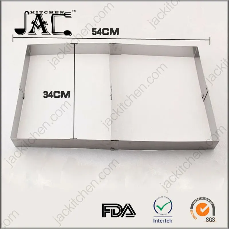 Professional Stainless Steel Big Round Bakeware Diy Mold
