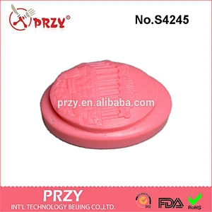 S4245 PRZY Parthenon Soap bar,Silicone Mould, polymer silicone soap mold