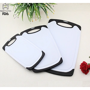 Bulk Practical Beautiful Shaped Plastic Cutting Board