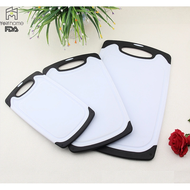 Bulk Practical Beautiful Shaped Plastic Cutting Board