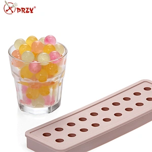 square and ball shape ice cube tray mold 20 cavity maker mold jelly tray mold