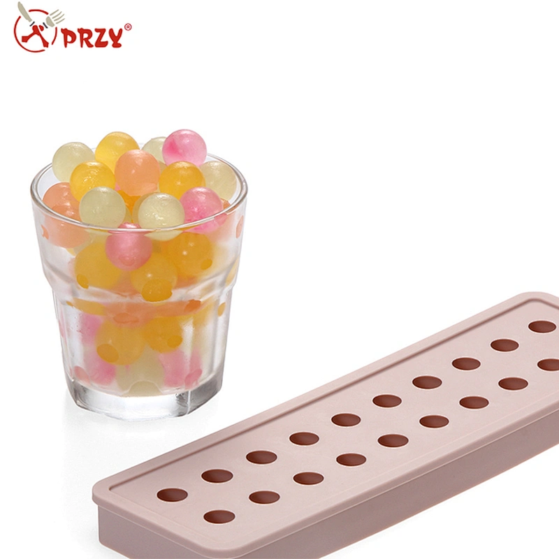 square and ball shape ice cube tray mold 20 cavity maker mold jelly tray mold