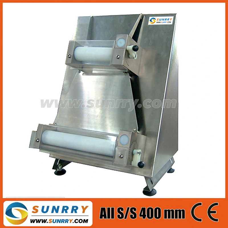 Pizza dough roller machine Pizza: Max. 400 mm electric pizza dough roller machine (SY-PS400 SUNRRY)