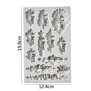 European Embossed Totem silicone fondant mold Cake chocolate mold PRZY