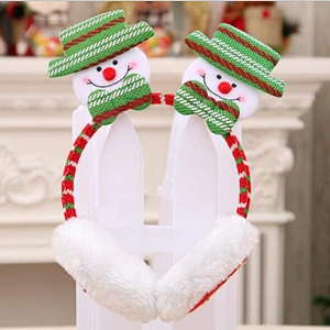 2018 Factory Stock New Product Christmas Headband Deer Reindeer Antlers Christmas Ear Sleeve Christmas Party Decor Head Hoop