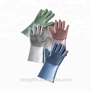 Silicon Dish Scrubber Glove 100% Food Grade Cleaning Dishwashing USA