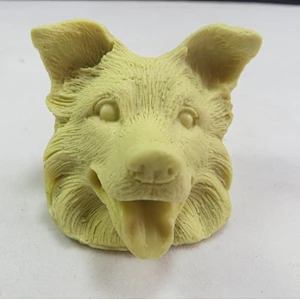 DW0004 Dog Head Silicone Soap Mold 3d handmade silicone mold PRZY