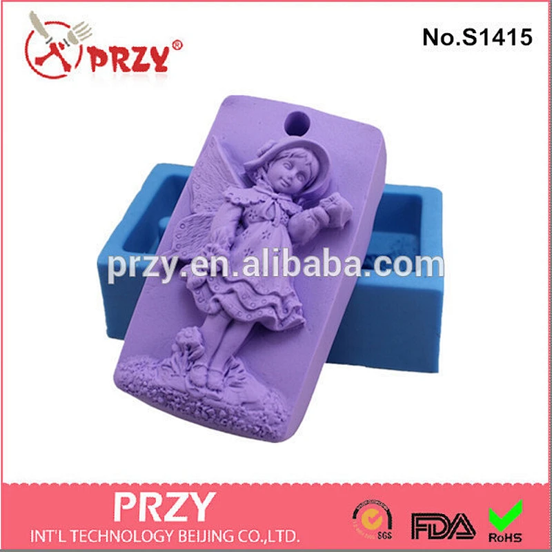 S1415 DIY decorative handmade silicone soap molds