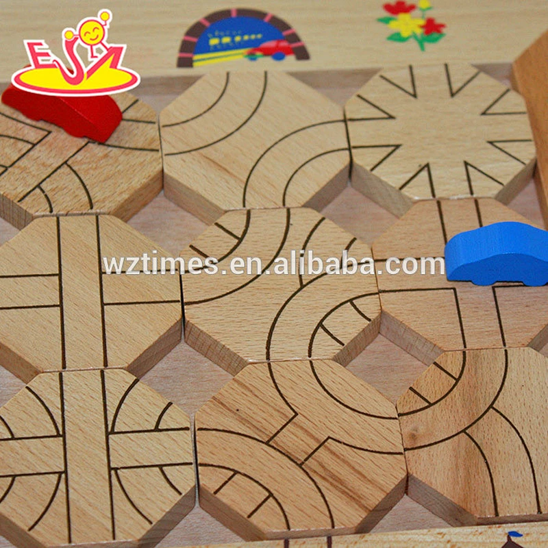 Wholesale kids wooden maze game cheap baby wooden maze game hottest wooden maze game W14A110