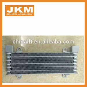 wheel loader parts transmission oil radiator 4120000098 for LG953 water radiator Oil cooler core D30-1013013 YC4D80 YC4108