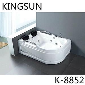 Cheap Clear Acrylic Whirlpool Massage Hot Tub Massage Bathtub For 2 Persons