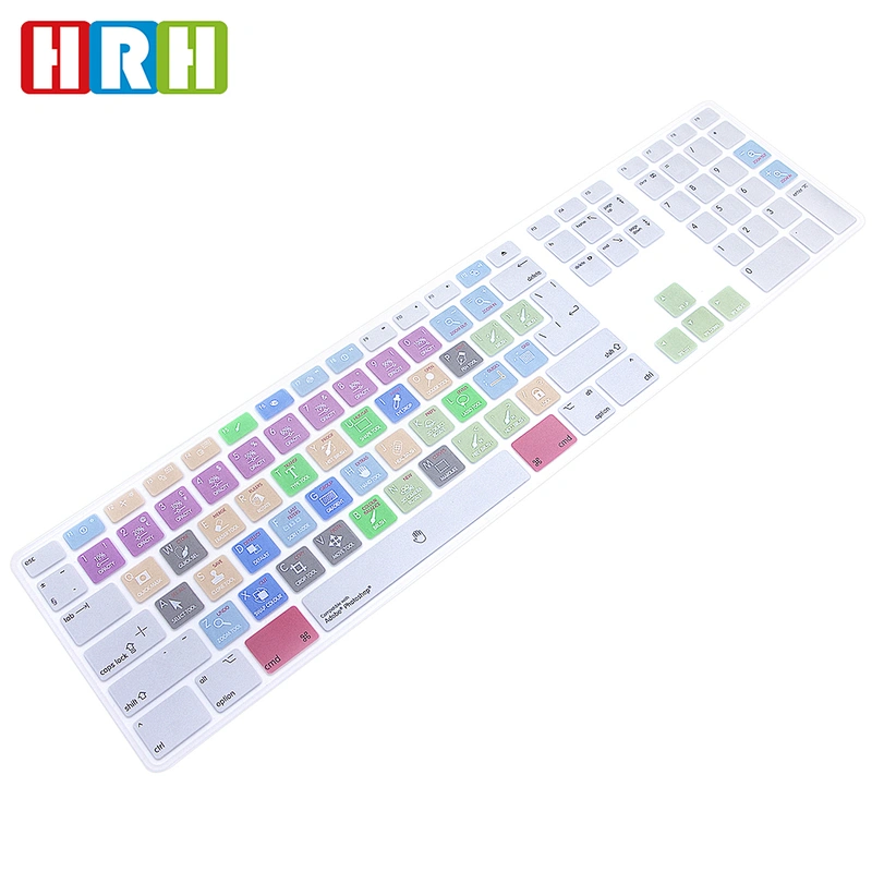 Shortcut Keyboard Cover Skin Protector Keypad Cover For iMac G6 Desktop PC Keyboard Numeric Keypad Wired USB