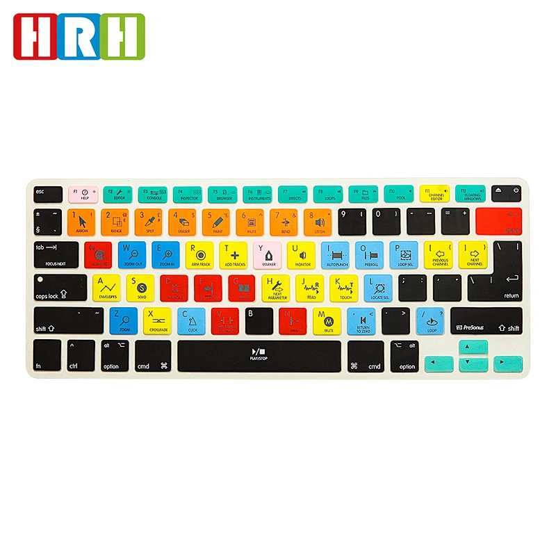 Retail Online Shopping Studio One Function custom silicone keyboard cover keyboard protection for macbook pro 15 cover