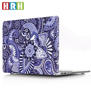 Paisley Flower pattern custom hard laptop case hard shell laptop case for macbook air 13 15 Touch Bar