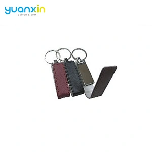 Hot sale memorias usb flash drive leather