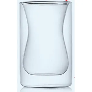 2018 special National wind double wall glass whiskey infuser cup