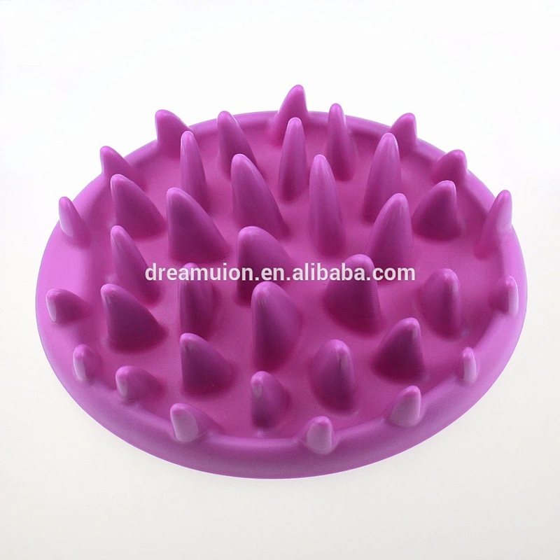 Catch Interactive Cat Kitten Slow Feed Bloat Non Slip Toy Treat Pet Feeder Bowl Silicon Popular