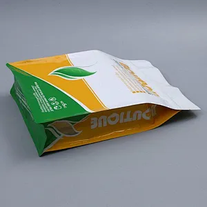 Stand cube PE bag for snack packaging