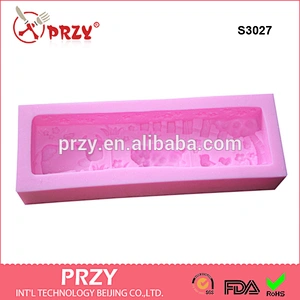 S3027 PRZY silicone soap molds loaf sheep soap molds soap silicone molds